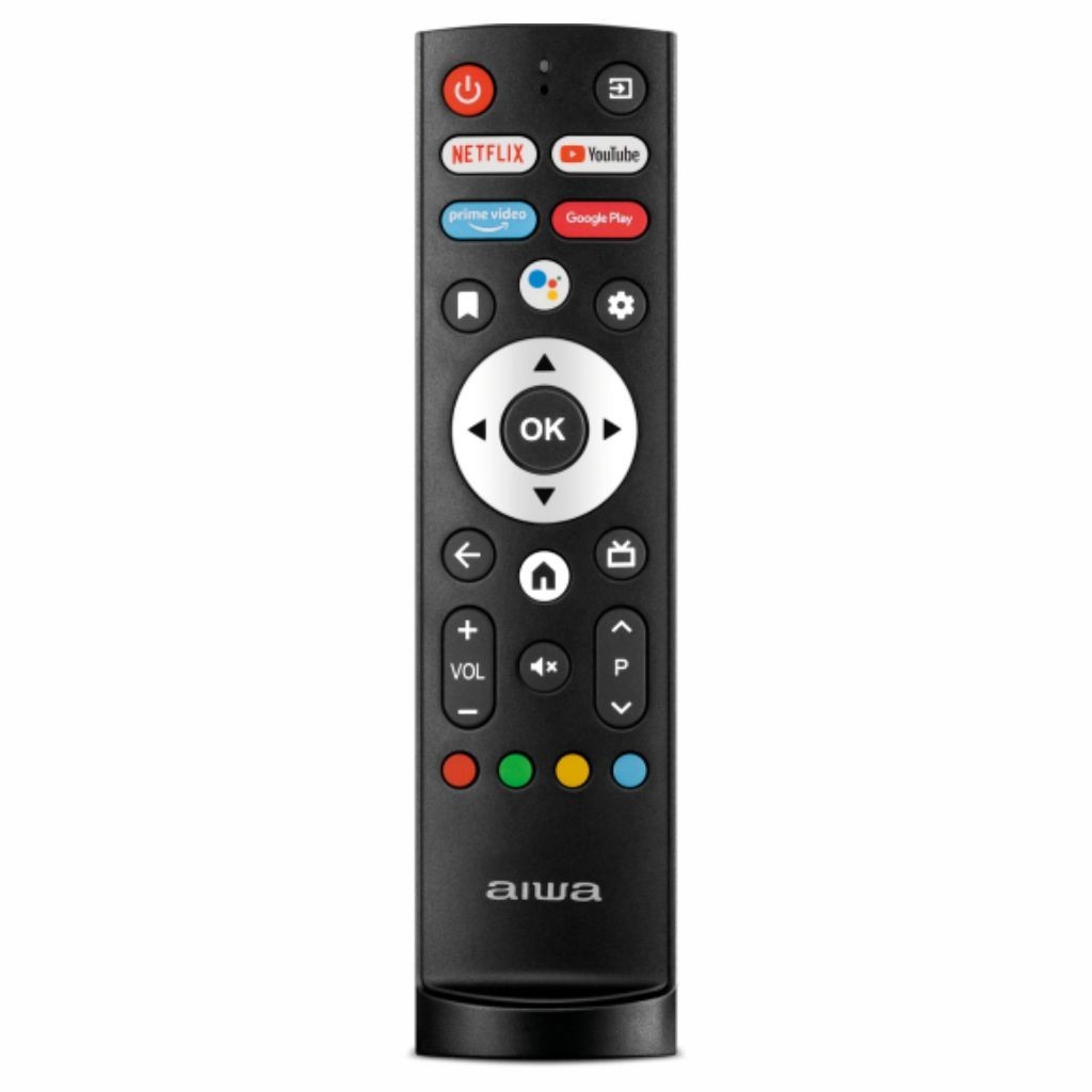 Kit 2 Controle Remoto Compatível com TV Aiwa 32/43/50 Android Aws-tv-50-bl-02-a (2 UNID)