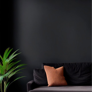 Papel de parede preto sólido autoadesivo pode ser usado em salas de estar e quartos em Oferta na Shopee