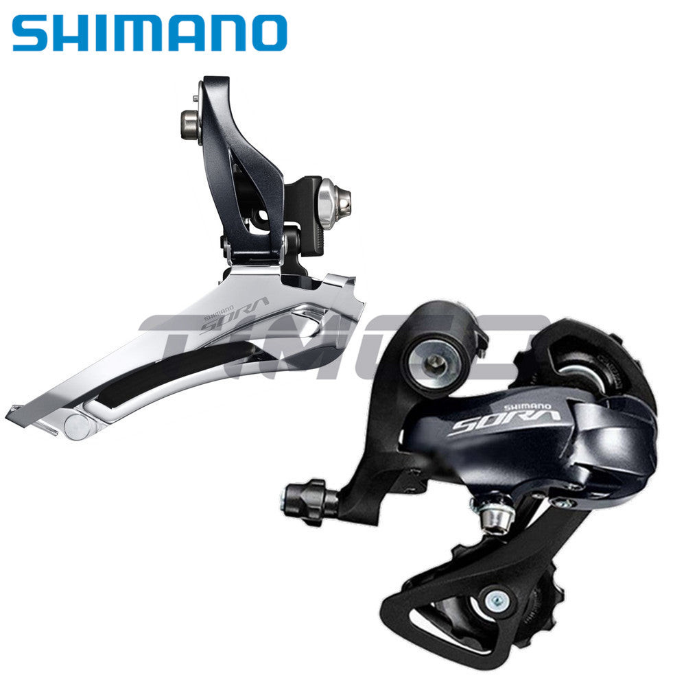 Conjunto De Desviador Dianteiro Traseiro Shimano Sora R3000 Para Bicicleta De Estrada 29 Velocidades FD-R3000 RD