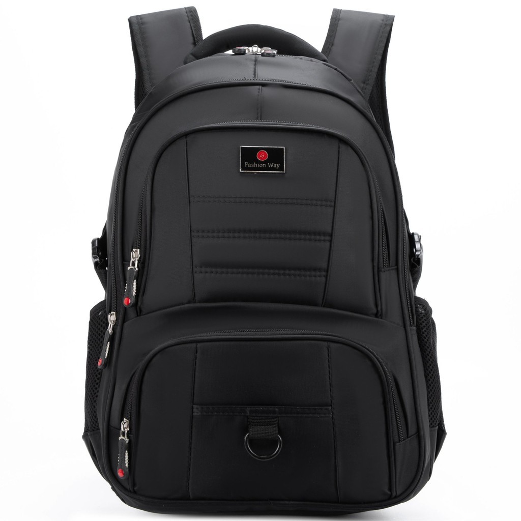 Mochila Reforçada Grande Preta Escolar para Viagem Trabalho Faculdade