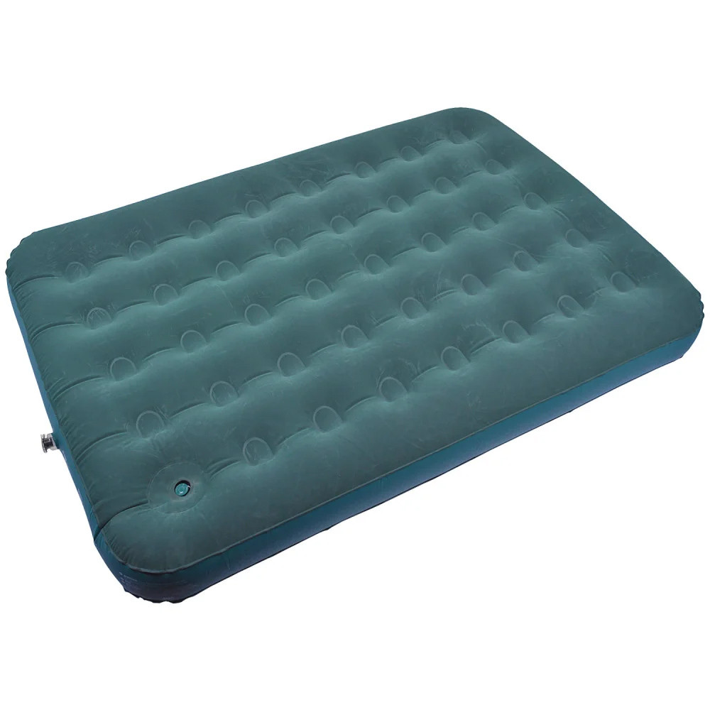 Colchão Inflável Verde Casal 191x73x22cm Com Bomba De Ar Embutida Kala