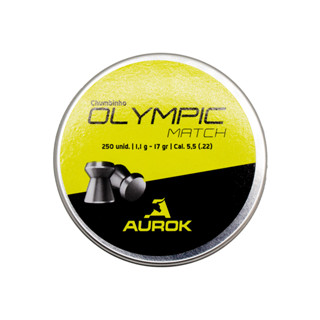 Chumbinho Aurok Olympic Match 250 Unidades - 5.5mm em Oferta na Shopee