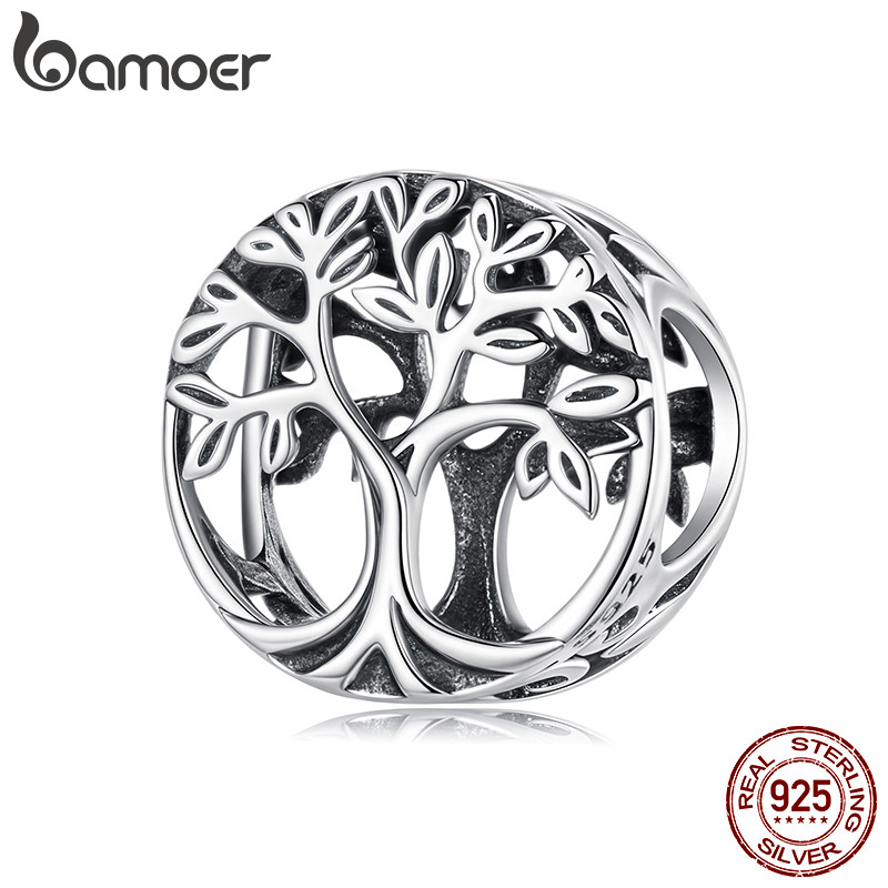 Bamoer 925 Prata Esterlina Pingente Árvore Da Vida Acessórios Série Pulseira em Oferta na Shopee