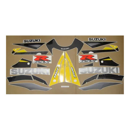 Adesivo Suzuki Gsxr 750 2003 Azul E Branca 75003az