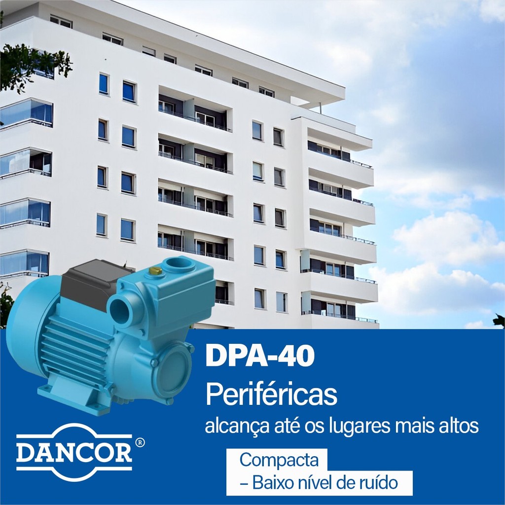 Bomba Autoaspirante Dancor Dpa-40  Bivolt 110v/220v Até 27 METROS