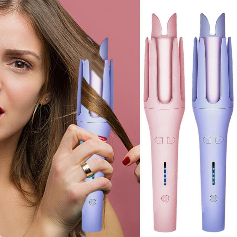 Ferro De Cacho Automático Cuidados Com O Cabelo De Íon Negativo Grande Onda Modelador BIVO...