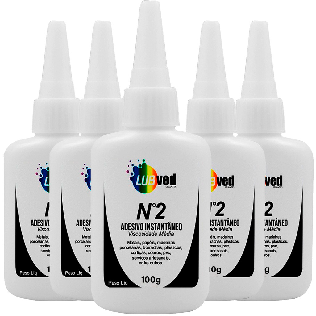Adesivo Cola Instantaneo N2 Fixa Rápido Multiuso Geral Para Papel Isopor Plástico Madeira Ferro 100g em Oferta na Shopee