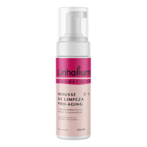 Mousse Facial com Ácido Hialurônico Limpeza Profunda e Ação Antienvelhecimento