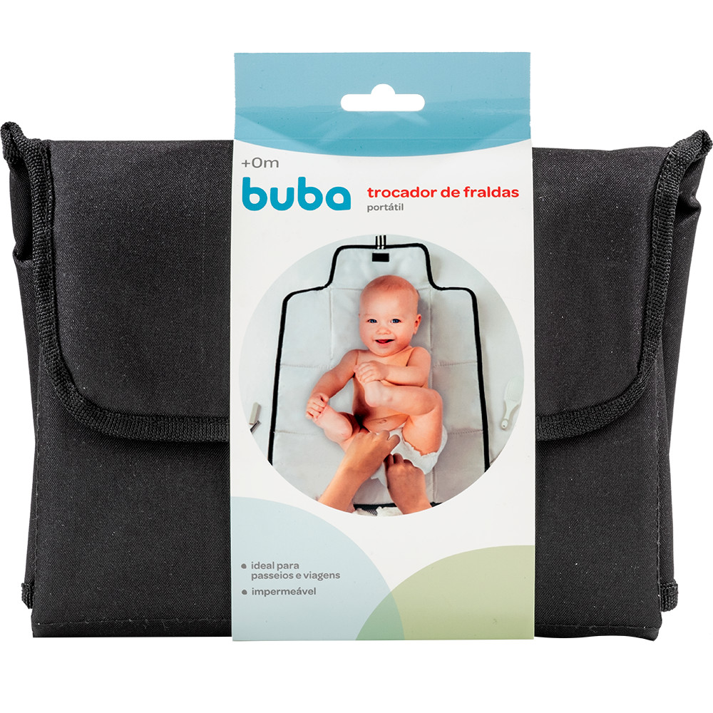 Trocador de Fraldas Bebê Portátil Bolsa Dobrável Impermeável Buba
