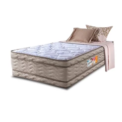Colchão Solteiro OrtoFirm 88x188x32 Double Face Espuma D33 Dourado