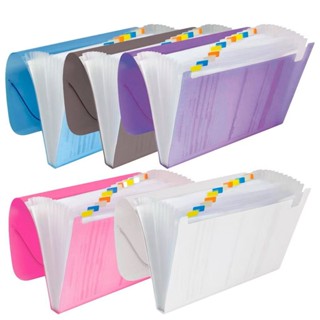 Pasta Sanfonada A4 12 Divisórias Várias Cores Unidade ACP em Oferta na Shopee