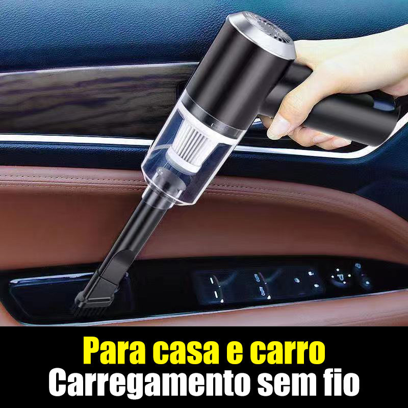 Sucção Forte - Aspirador de Mão Portátil - Eficiência e Facilidade