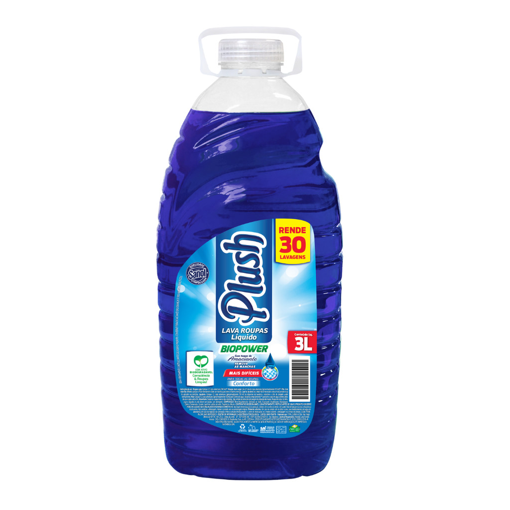 Lava Roupas Liquido Biopower Conforto Plush 3L em Oferta na Shopee