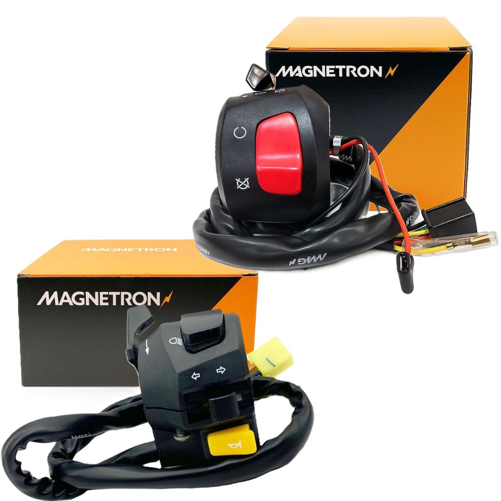 Chave de Luz + Punho de Partida Yes 125 2008-2010 Magnetron em Oferta na Shopee