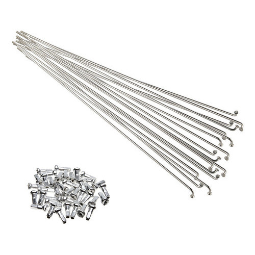 Raio Inox Grosso Bike Aro 26 MTB 265mm X 2,5mm Jogo 36 Raios