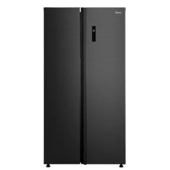 Geladeira Midea Side By Side Inverter Preto Conectada 511L 110V MD-RS710FGD281