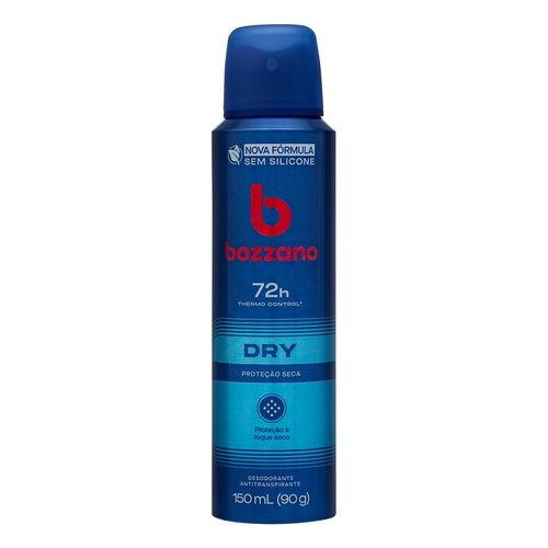 Desodorante Dry Antitranspirante Bozzano Masculino 150ml em Oferta na Shopee