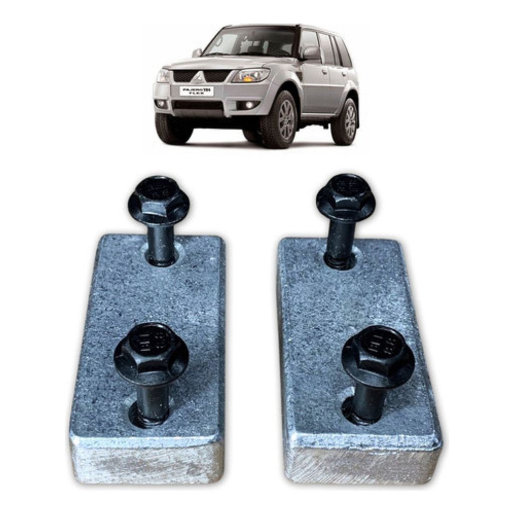 Pajero TR4 Par de Calços para Kit Lift 2 Polegadas