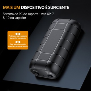 Mini gravador ativado por voz, equipamento de gravação digital, gravador profissional, compacto em Oferta na Shopee