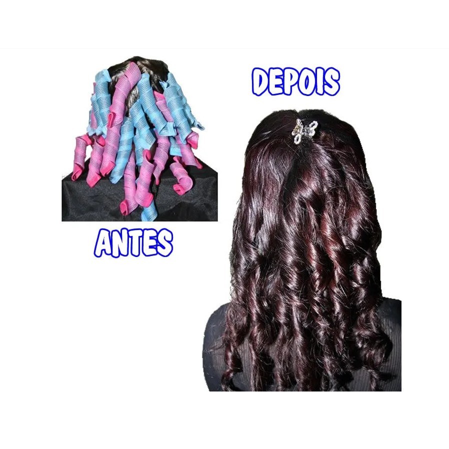 Detalhes do Formador De Cachos Magic Leverag Modelador 16 Rolinhos