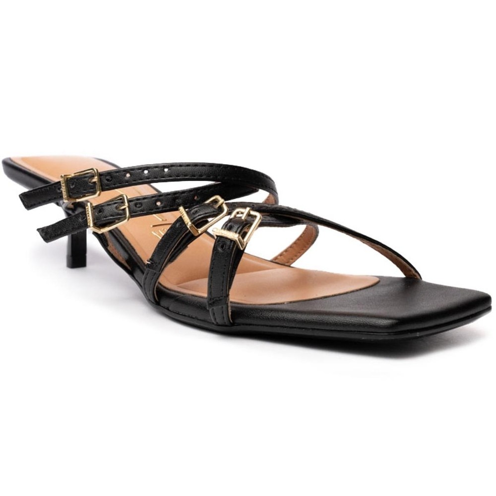 Tamanco Vizzano Fivelas Salto Baixo em Oferta na Shopee