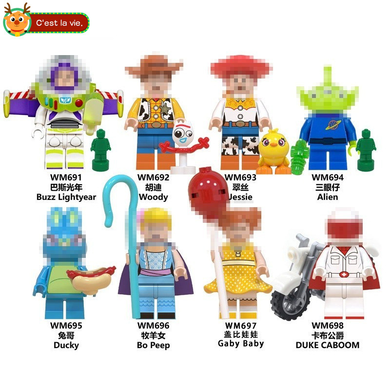 Brinquedo de montar Peça decorativa Brinquedos de Menino Presente de aniversário boneco de Astronauta Vaqueiro em Oferta na Shopee