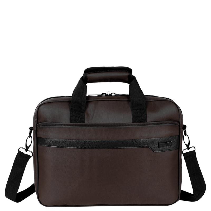 Pasta Executiva 2 Compartimentos Laptop Sestini Prime Marrom