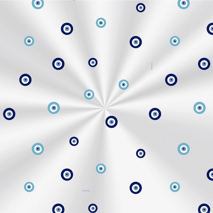 Saco Decorado Olho Grego - 15x29cm - 100 unidades - Cromus - Rizzo Embalagens em Oferta na Shopee