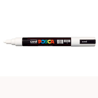 MARCADOR UNI POSCA PC-5M BRANCO em Oferta na Shopee