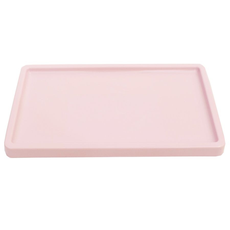 Bandeja Retangular 30x18cm Rosa Claro - 01 unidade - Só Boleiras - Rizzo Embalagens em Oferta na Shopee