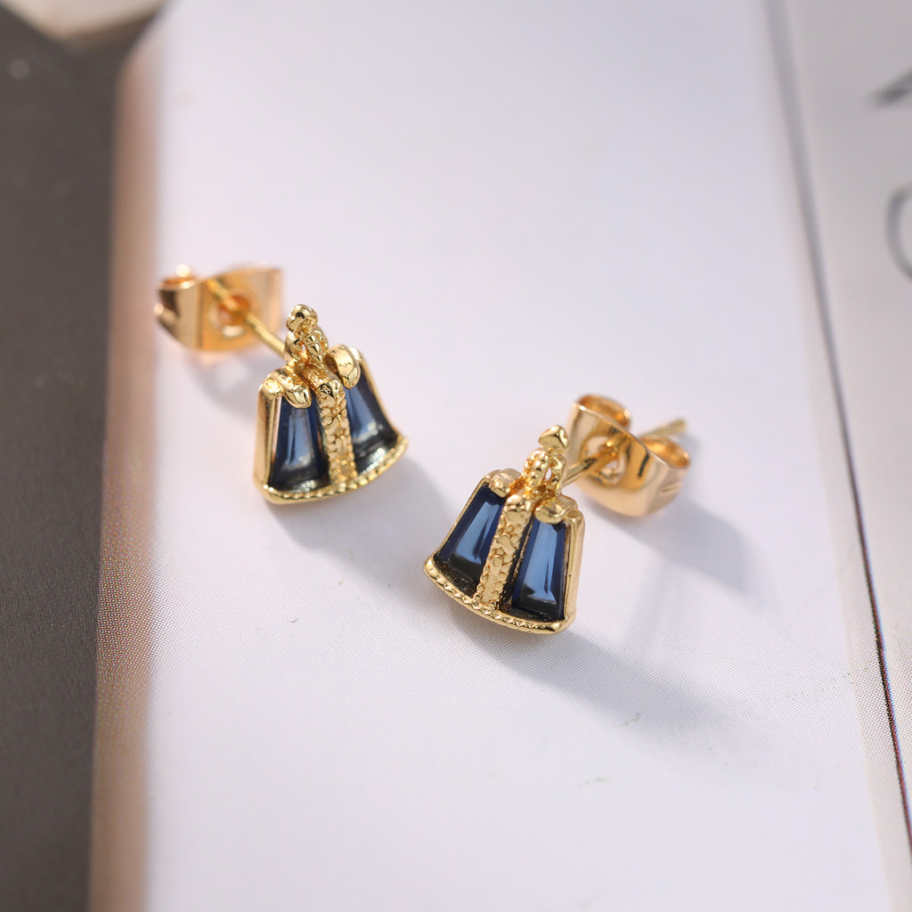 Brinco Femininos Delicados Folheado a Platina 18k Nossa Senhora Aparecida Luxo