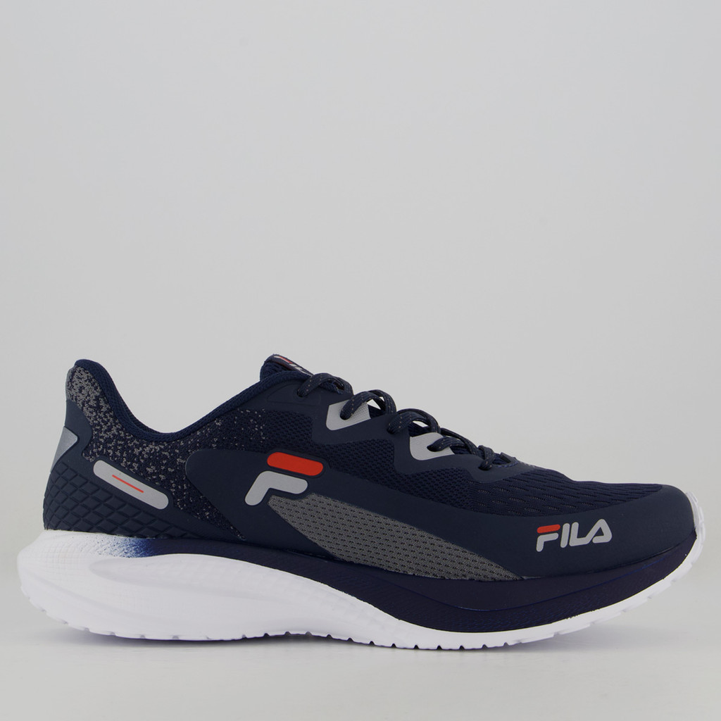Tênis Fila Spritz Marinho e Cinza - Men Shoes
