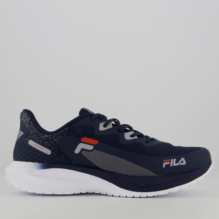 Tênis Fila Spritz Marinho e Cinza em Oferta na Shopee