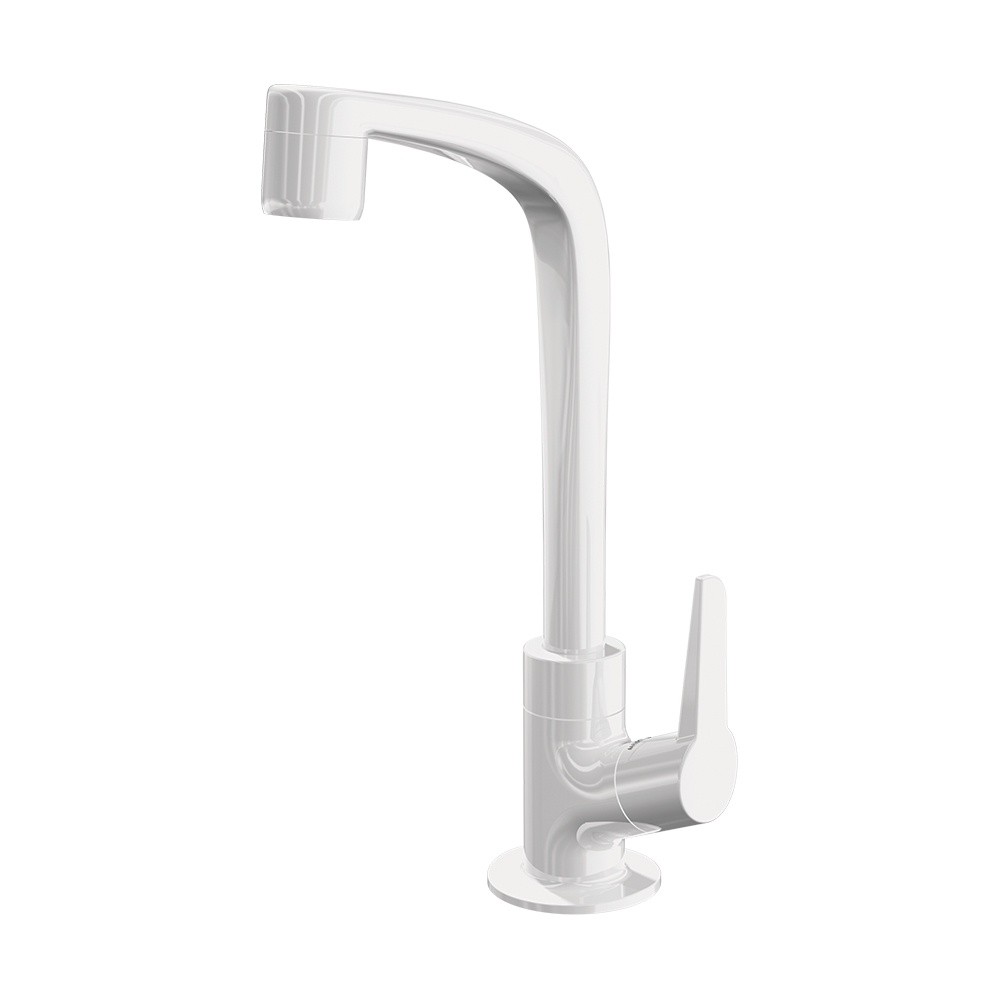 Torneira Lavatório de Mesa Bica Alta Flatt 1195 F71 Branca Lorenzetti em Oferta na Shopee