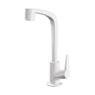 Torneira Lavatório de Mesa Bica Alta Flatt 1195 F71 Branca Lorenzetti em Oferta na Shopee