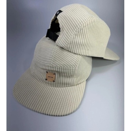 Boné Five Panel Veludo Anth Co Original Off White
