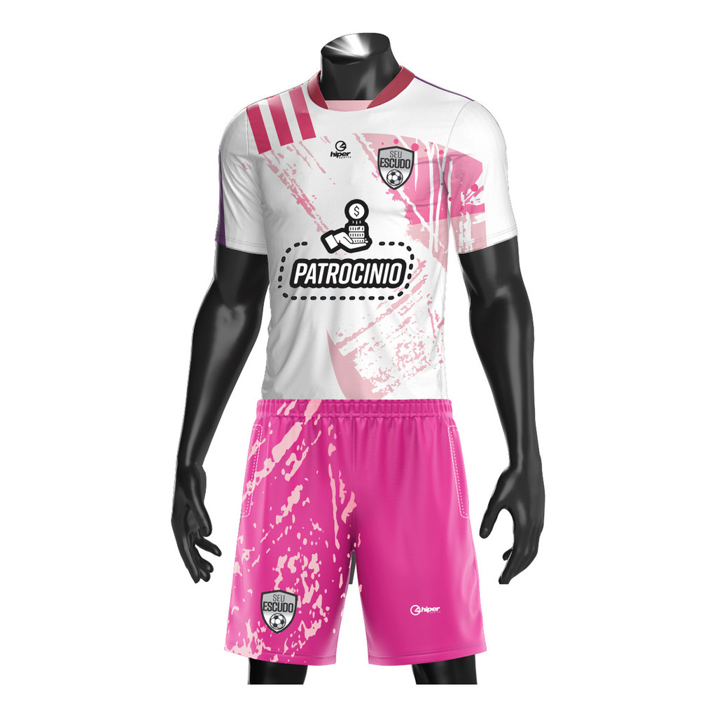 Jogo De Camisas + Bermuda C/ Bolso Uniforme  Passeio Futebol 20 Kits