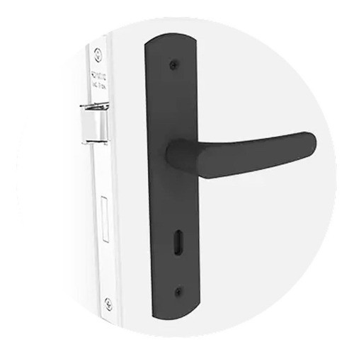 Fechadura Interna Ipanema Reta Premium ESP27 (40x53) Alta Qualidade Cor Preto - Soprano Original em Oferta na Shopee