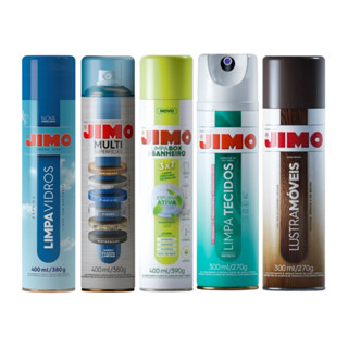 Combo Jimo - Limpa Tecido, Vidro, Box, Móveis, Superfícies em Oferta na Shopee