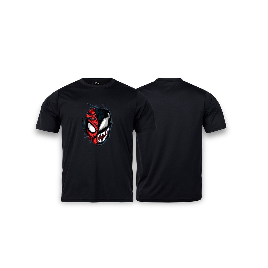 Camiseta Unissex Homem Aranha vs Venom Camisa 100% Algodão