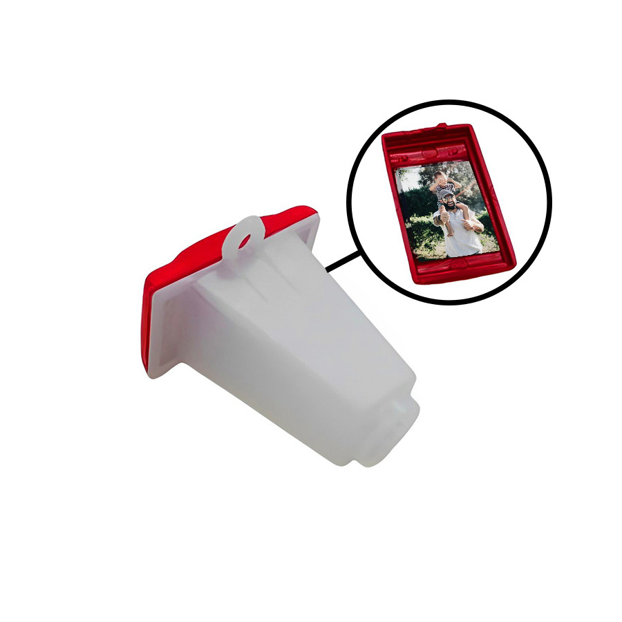 Monóculo Fotográfico com Foto - Vermelho - 1 unidade - Rizzo em Oferta na Shopee