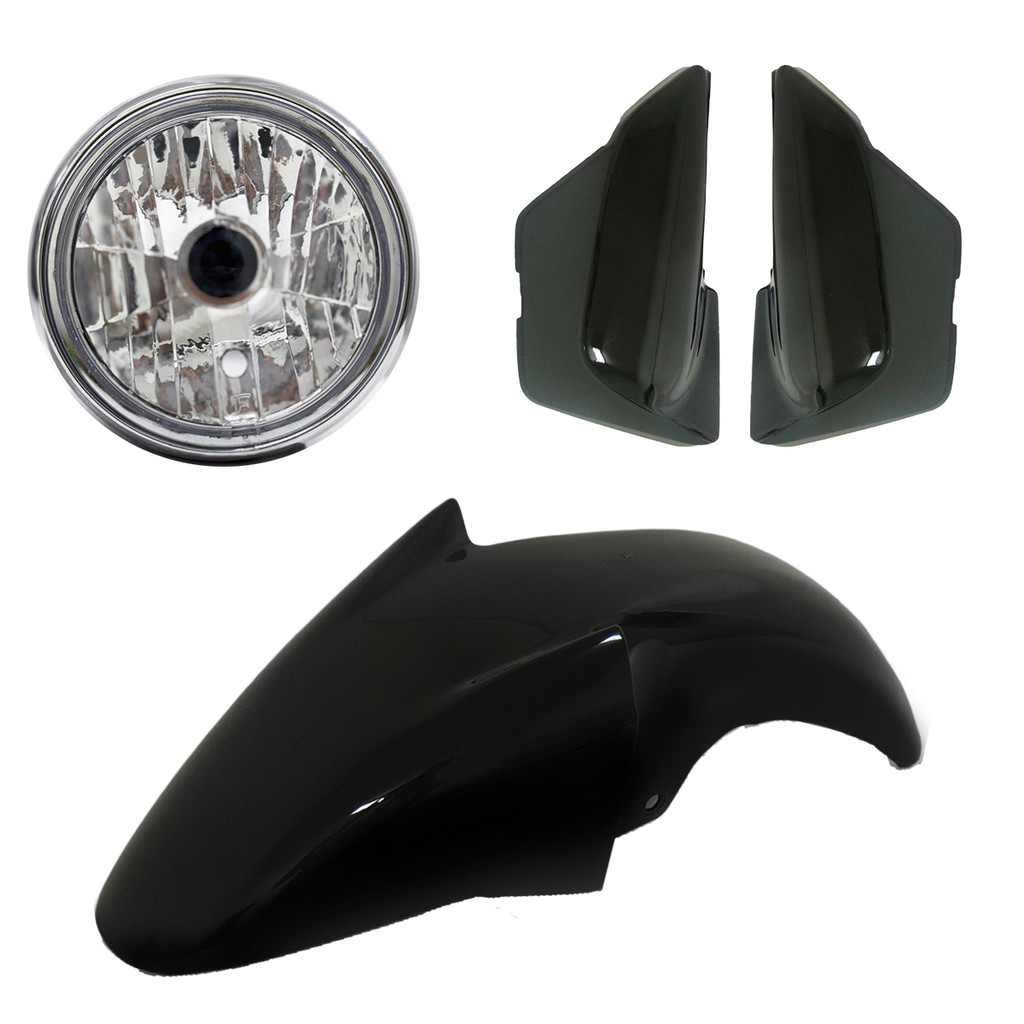 Farol Paralama Dianteiro E Tampa Lateral Suzuki Yes Ano 2005 2006 2007 2008 2009 2010 2011 A 2015