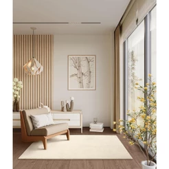Tapete Ecletik Off-White 100x150cm Tapetes São Carlos