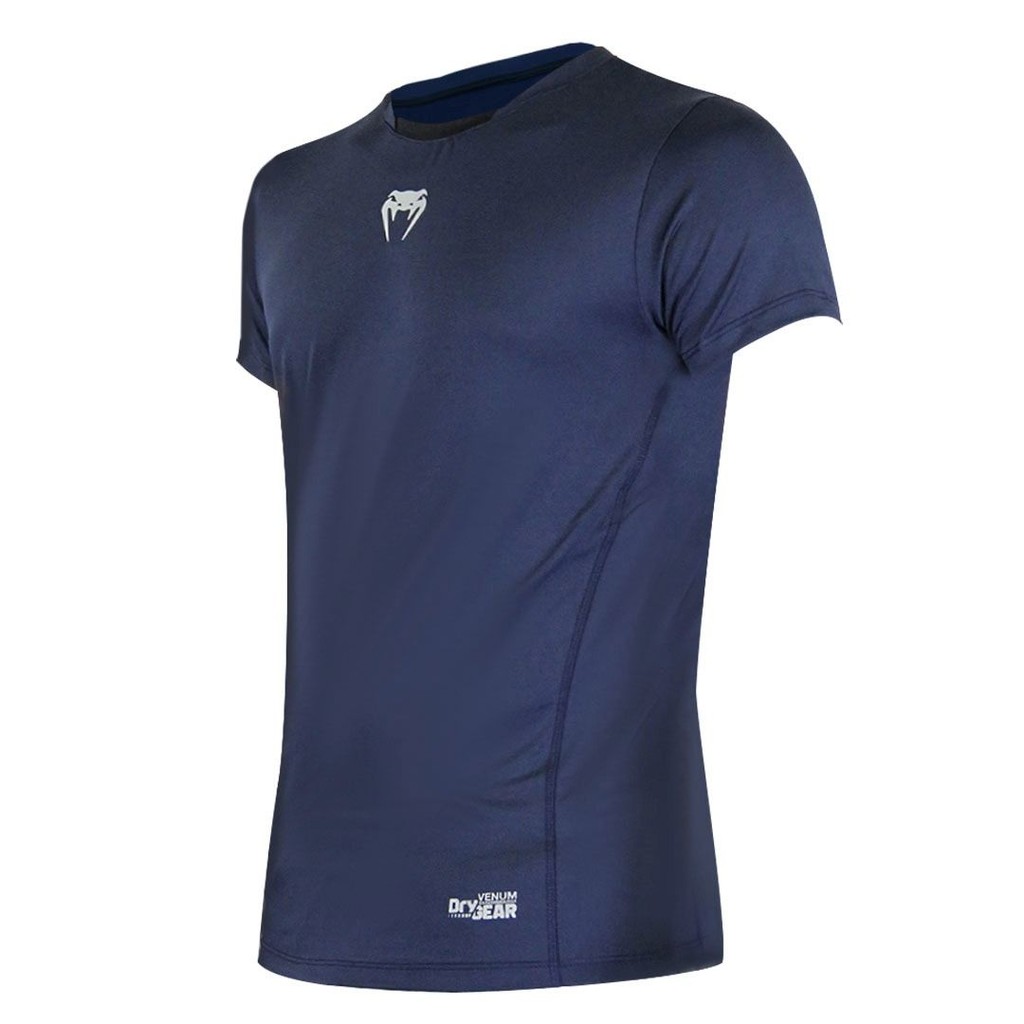 Camisa Venum Performance Drygear Origins Azul em Oferta na Shopee