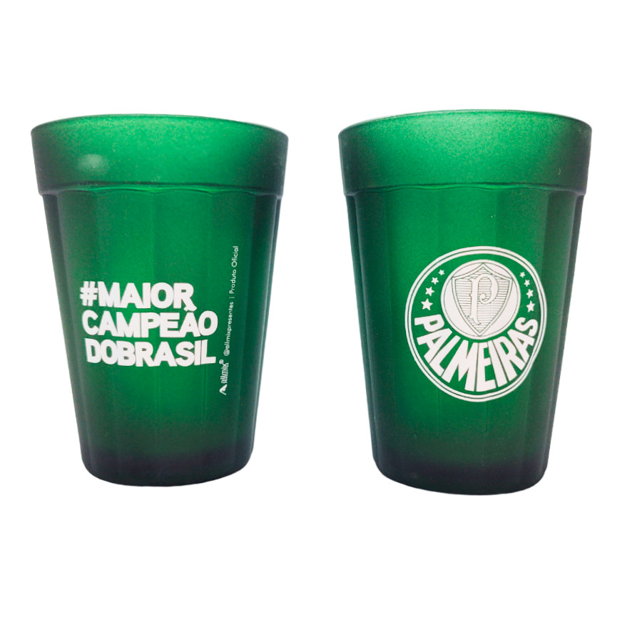 Copo Americano - Palmeiras Verde Fosco - 190ml - 2 unidades - Allmix Presentes - Rizzo - Home & Living