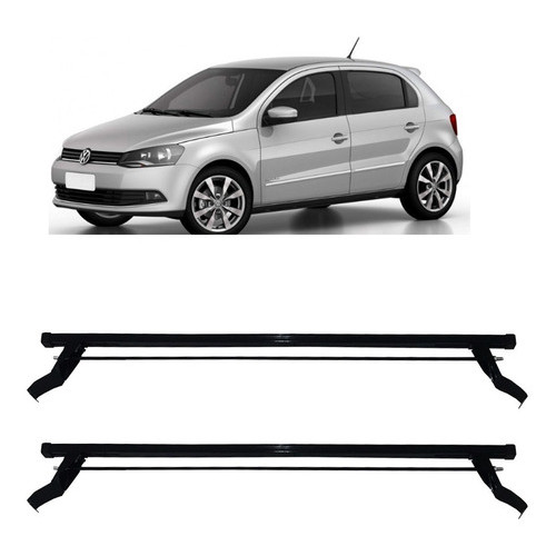Rack Teto Roca Bagageiros Vw Gol G6 Todos 4pts 1177
