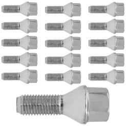 16 Parafusos Roda Aço M12x32x1.25 Palio Siena Strada Chave