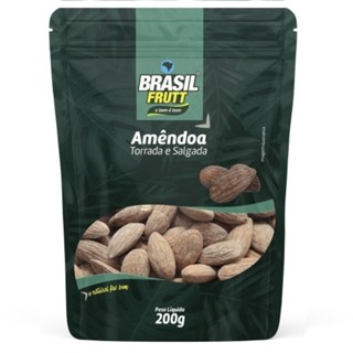 Amêndoa Torrada Com Sal Brasil Frutt 200g em Oferta na Shopee