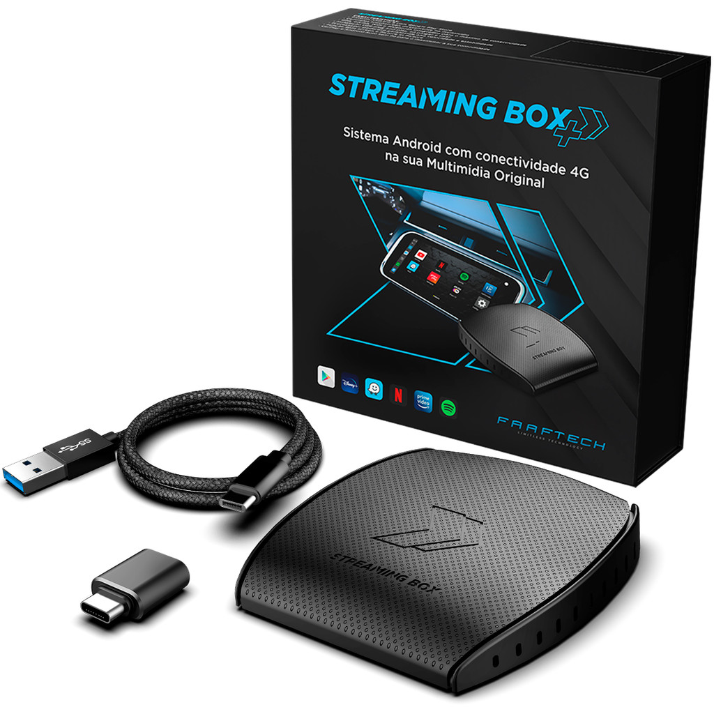 Streaming Box Faaftech Desbloqueio Tela RR Sport 2018 até 2022 em Oferta na Shopee