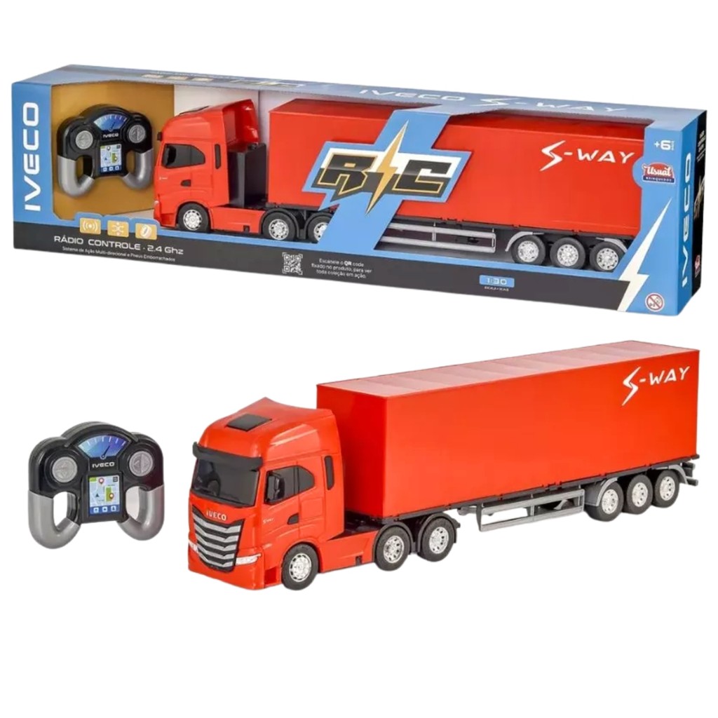 Carreta Controle Remoto Iveco - Comprar com Melhor Preço em Controles Remoto
